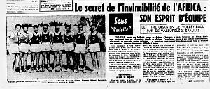 L'AFRICA A ORAN VOLLEY